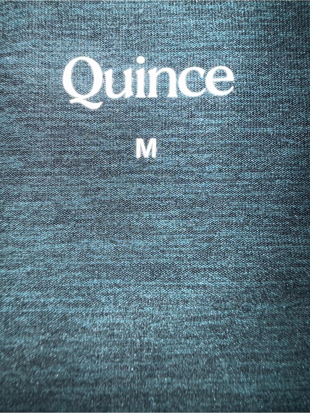 Quince Flowknit Breeze Tee Heather Green Short Sleeve Crewneck Top Medium - Picture 11 of 12